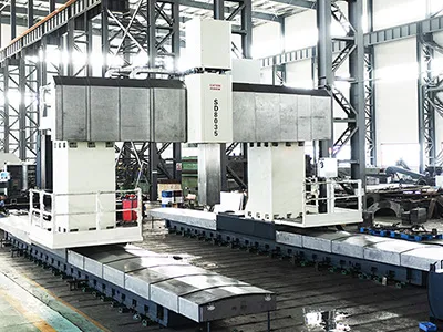 ماكينة حفر وتفريز CNC جسرية (جسر متحرك وطاولة ثابتة)