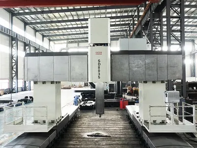 ماكينة حفر وتفريز CNC جسرية (جسر متحرك وطاولة ثابتة)